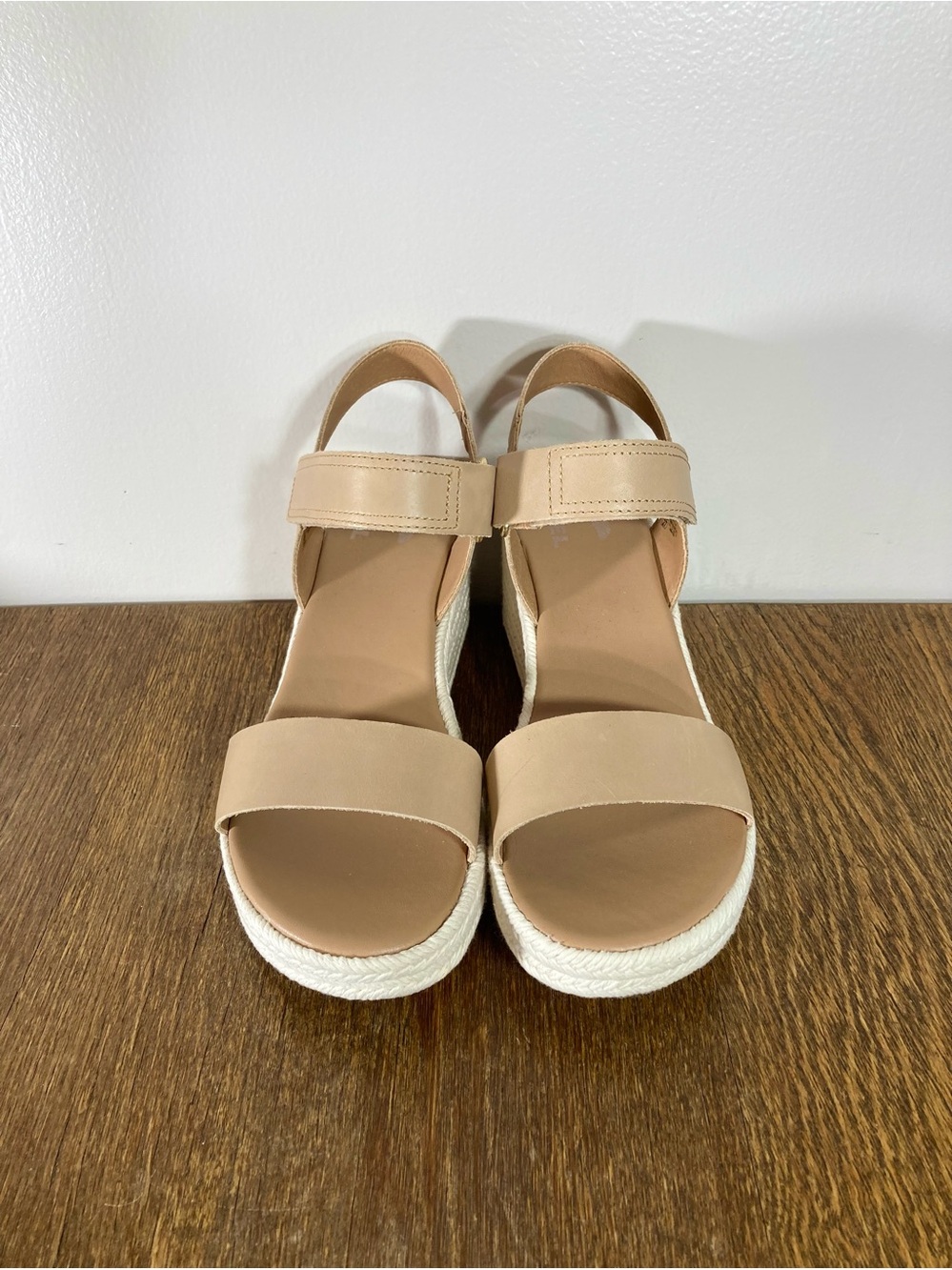 New Sorel Cameron Wedge Sandal Women’s Various Sizes Honest Beige/Chalk - Picture 3 of 7